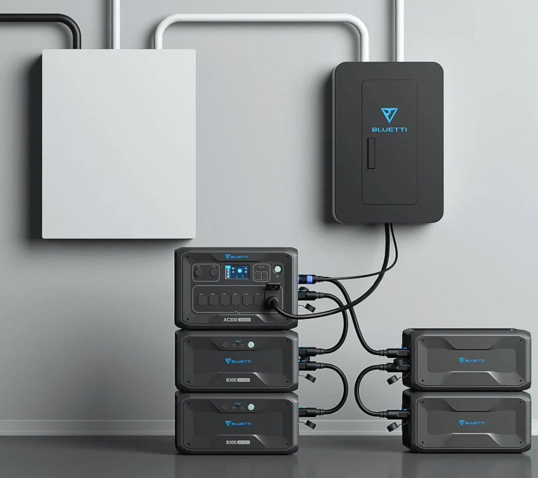 Sistema de Respaldo Energético Bluetti AC300&B300: Potencia Portátil y Confiable para Cualquier Situación