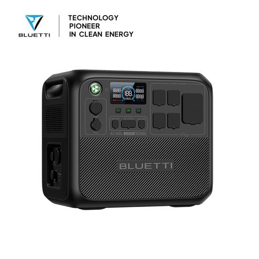 Estación de Energía Portátil BLUETTI AC200L de 2400W: Potencia y Versatilidad para Todas sus Necesidades Energéticas