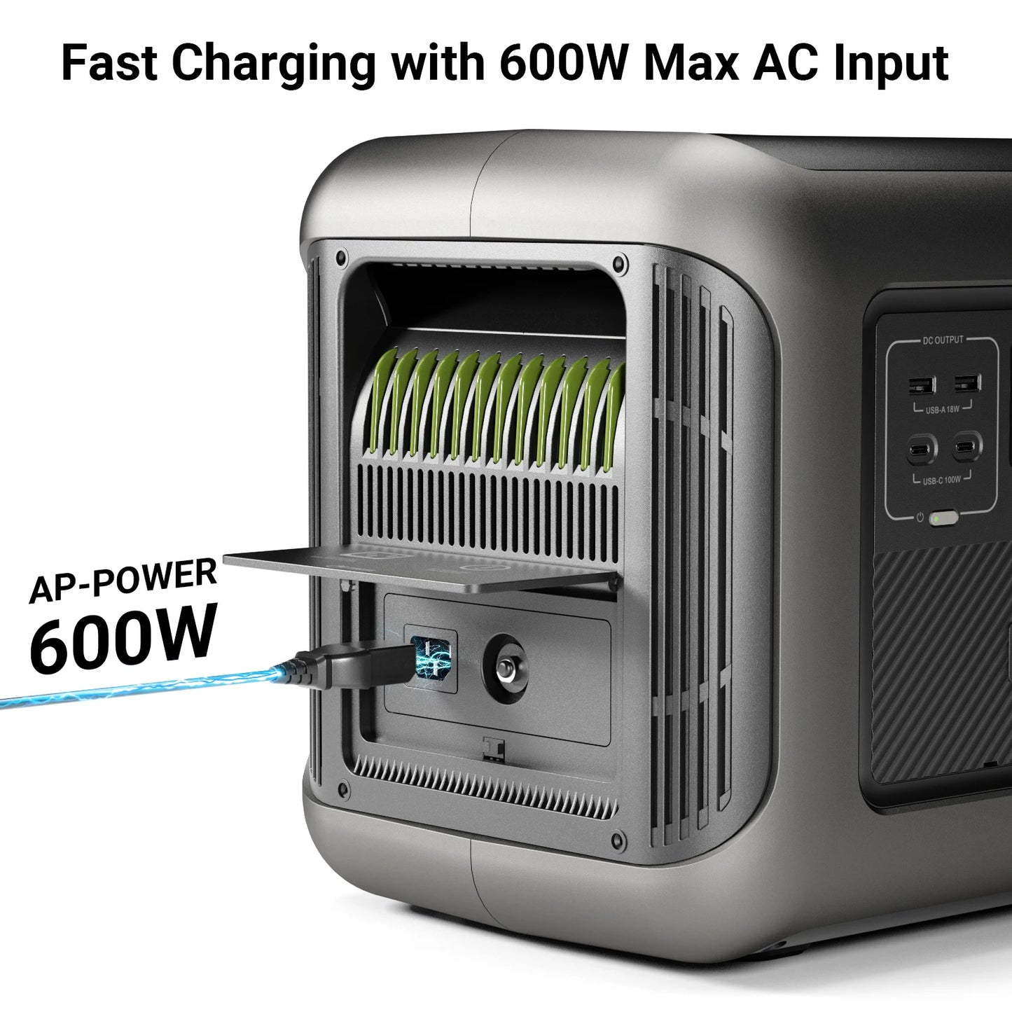 ALLPOWERS Portable Power Station Battery B1000 1152Wh Solar
