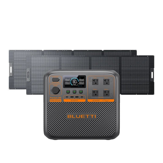 Generador Solar de Almacenamiento de Batería BLUETTI: Potencia Portátil y Recarga Versátil
