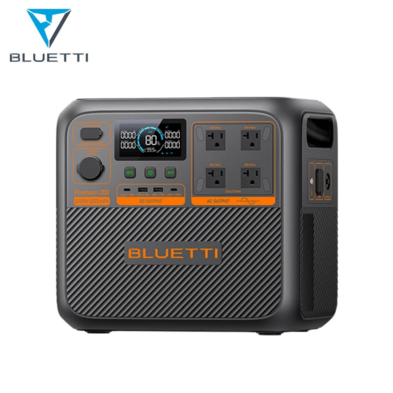 Generador Solar de Almacenamiento de Batería BLUETTI: Potencia Portátil y Recarga Versátil