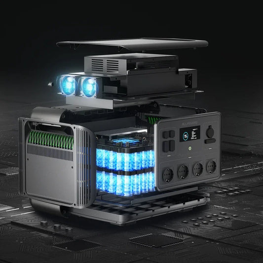 Estación de Energía Portátil ALLPOWERS R2500 - 2016Wh, Expandible a 20kWh, Ideal para Emergencias y Actividades al Aire Libre