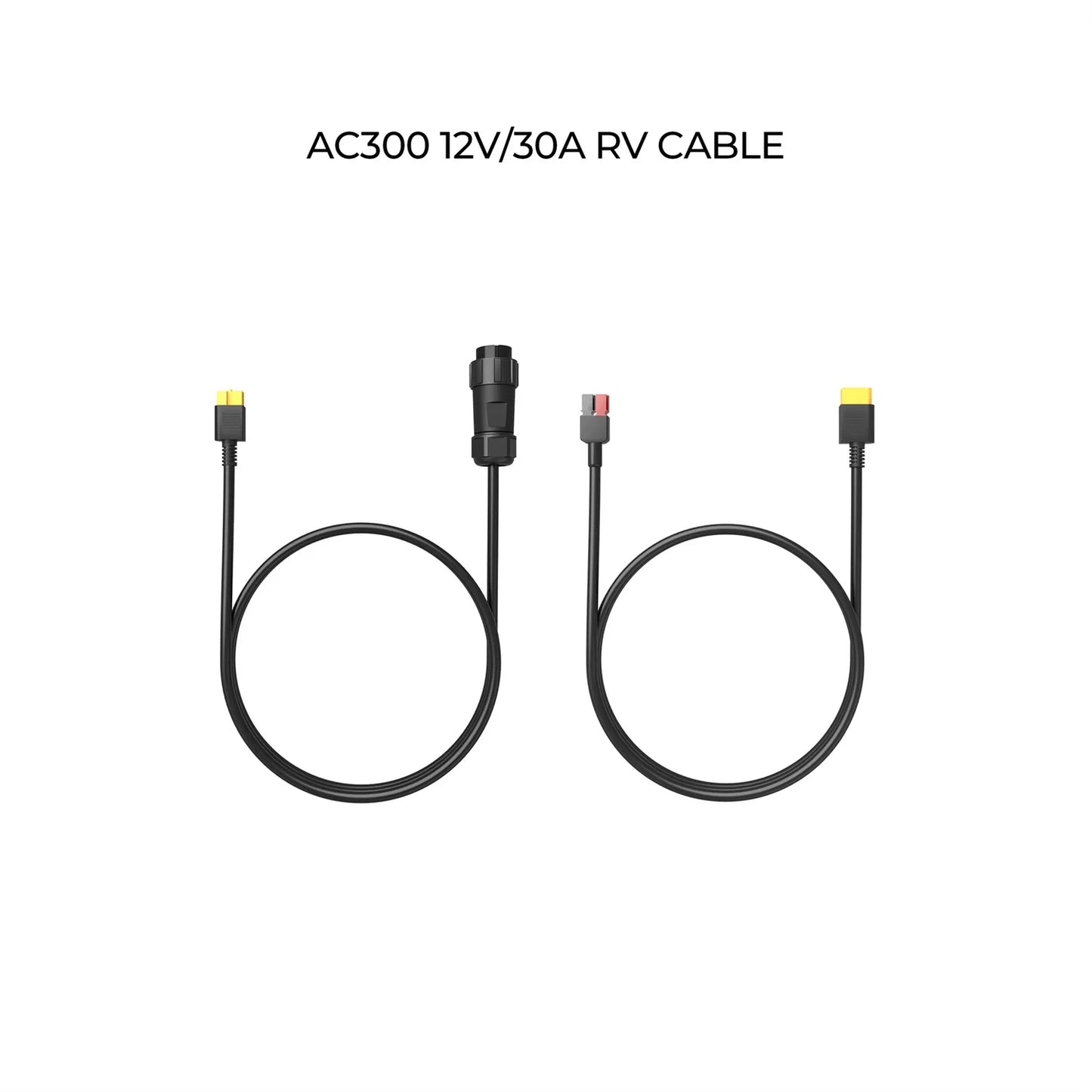 Connect your devices with the BLUETTI 12V RV CABLE for AC200P, EP500, and AC300, supporting up to 30A.